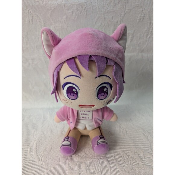 Inquisitor Master Plush Sleepover Miss Misa Fox 10" Sitting Purple Talking - Picture 1 of 7